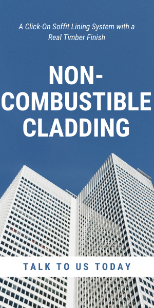 Non-combustible cladding